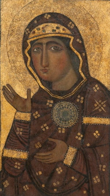 Orthodox religious icon Madonna of Saint Alexios - Handmadeiconsgreece