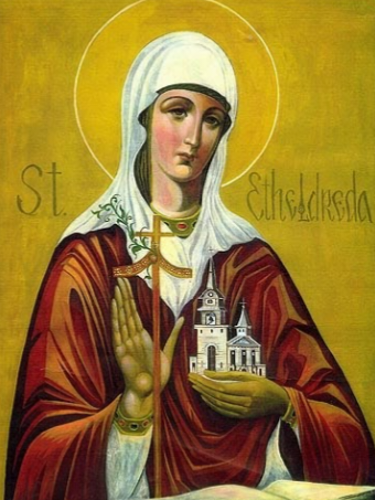 Saint Etheldreda the Queen