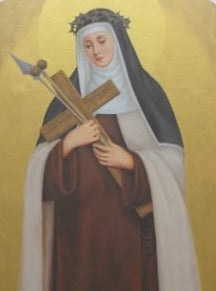Handpainted Orthodox icon Saint Mary Magdalene de Pazzi ...