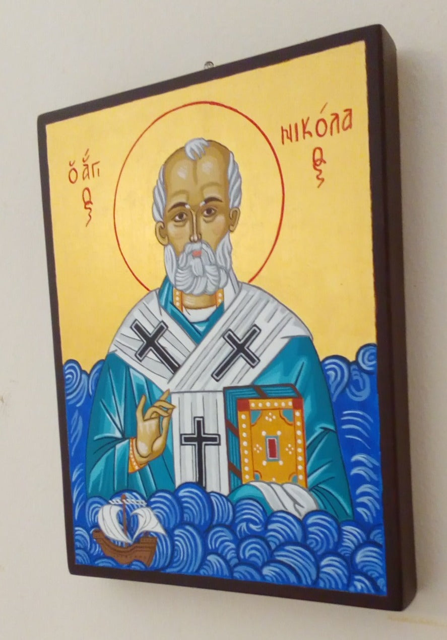 Saint Nicholas - HandmadeIconsGreece