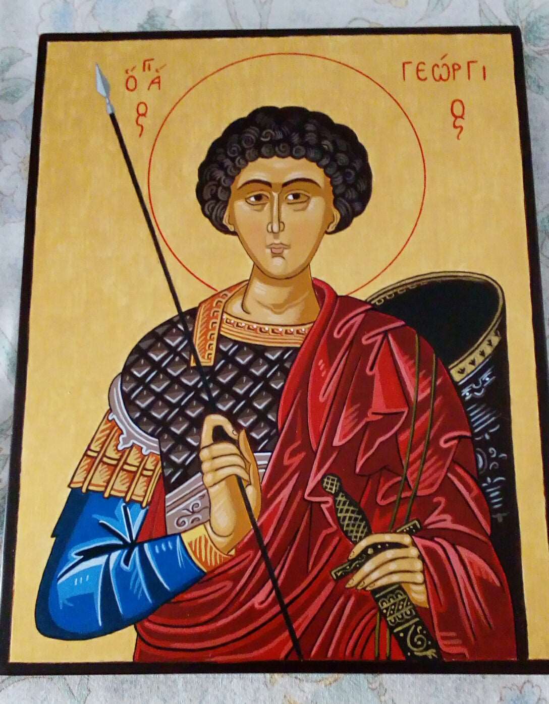 Saint George the Great Martyr - HandmadeIconsGreece