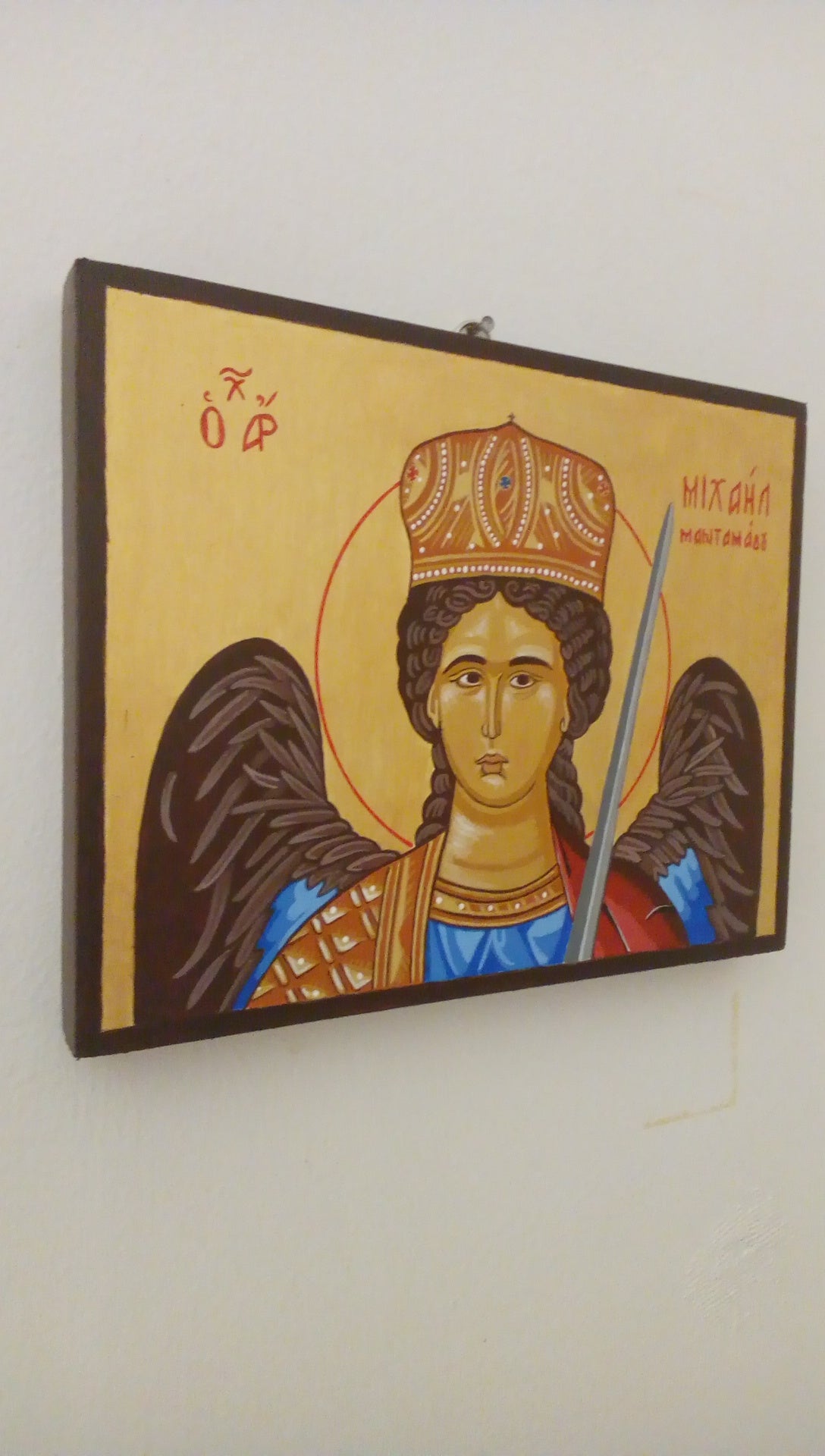 Archangel Michael of Mantamados - HandmadeIconsGreece