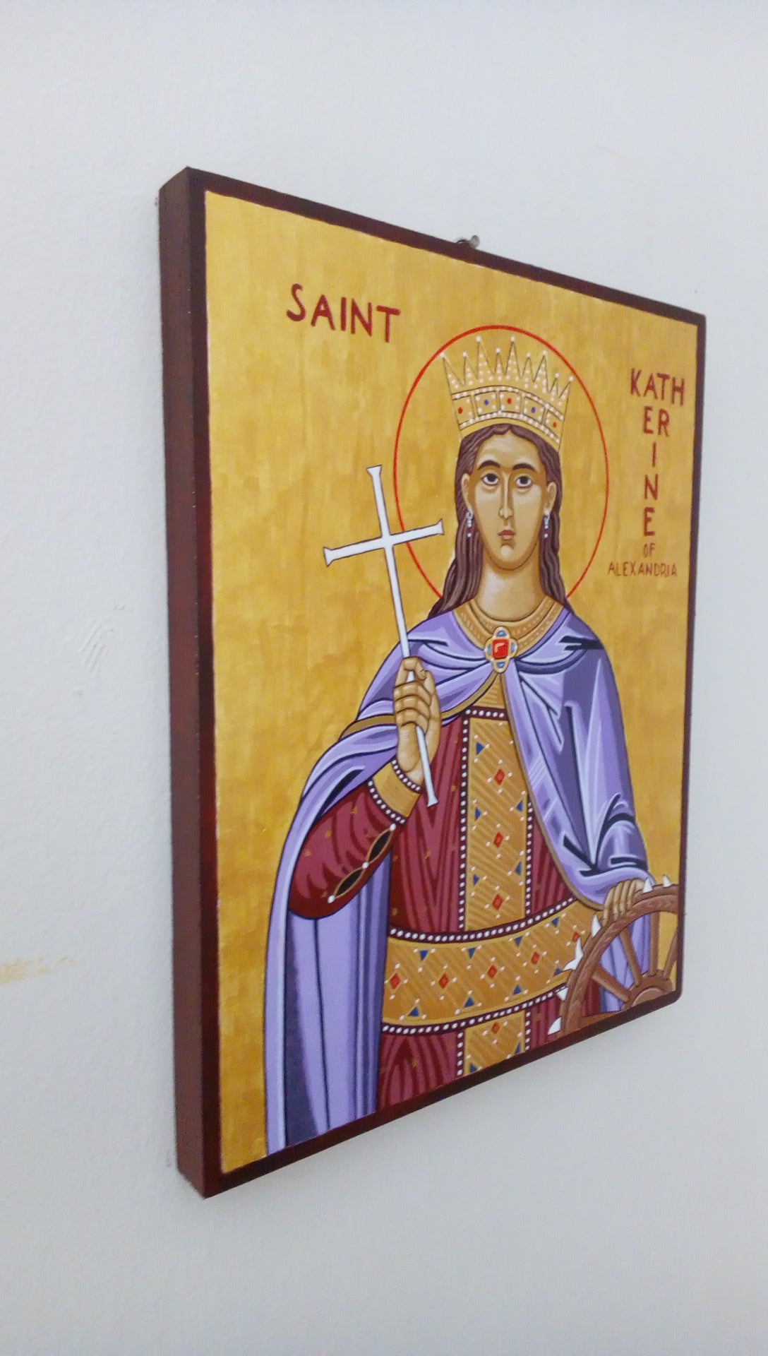 Saint Catherine of Alexandria - HandmadeIconsGreece