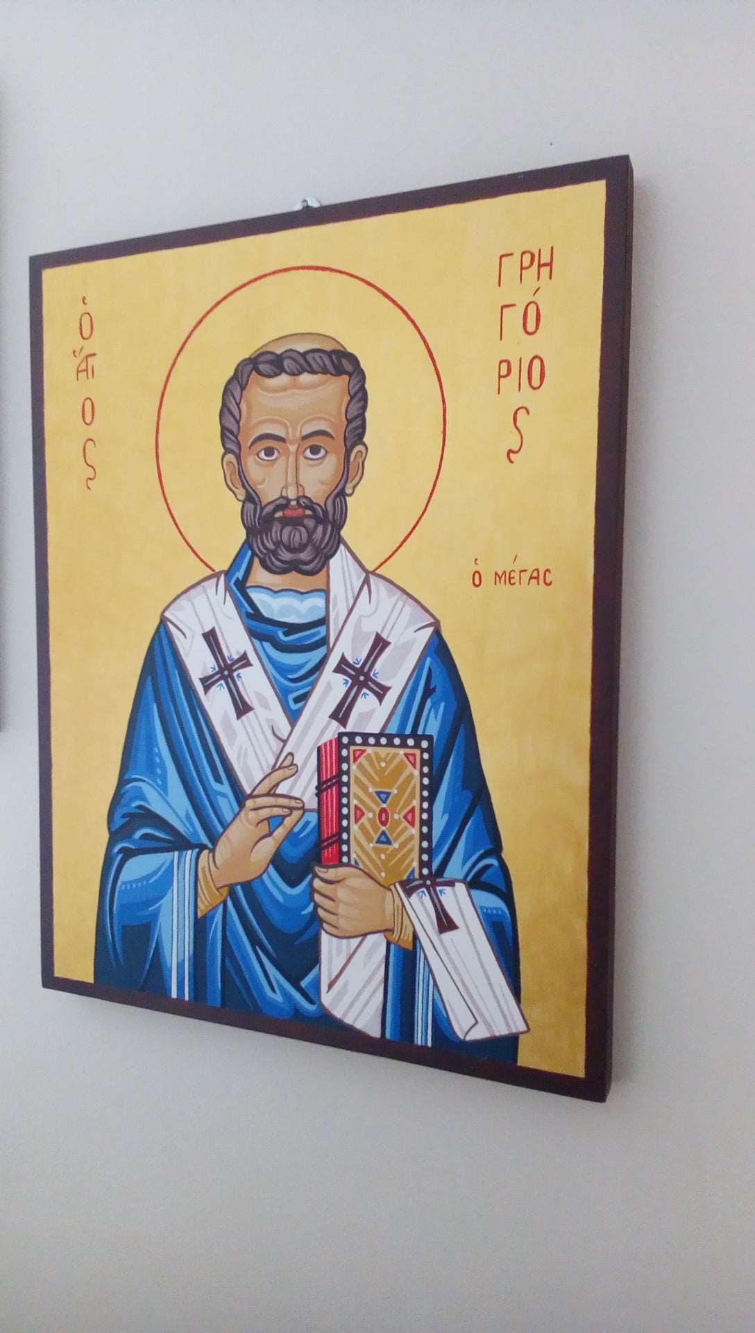 Saint Gregory the Great - HandmadeIconsGreece