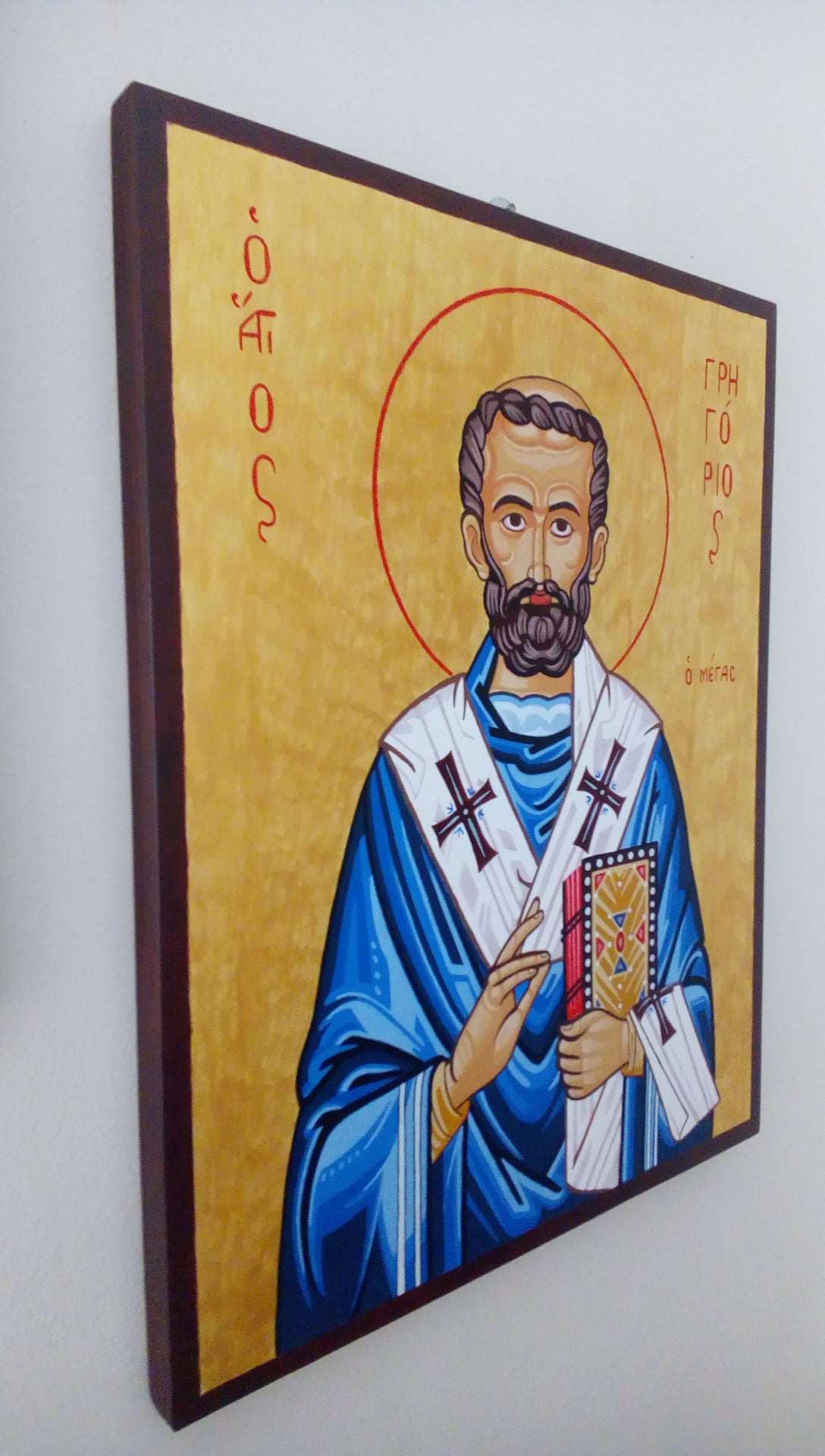 Saint Gregory the Great - HandmadeIconsGreece