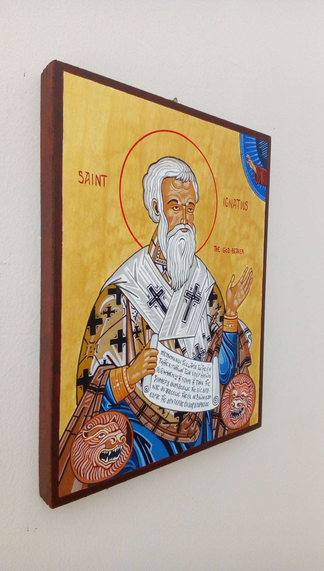 Saint Ignatius of Antioch icon - HandmadeIconsGreece