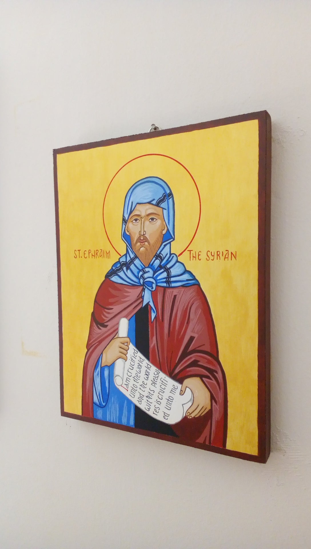 Saint Ephraim the Syrian - HandmadeIconsGreece
