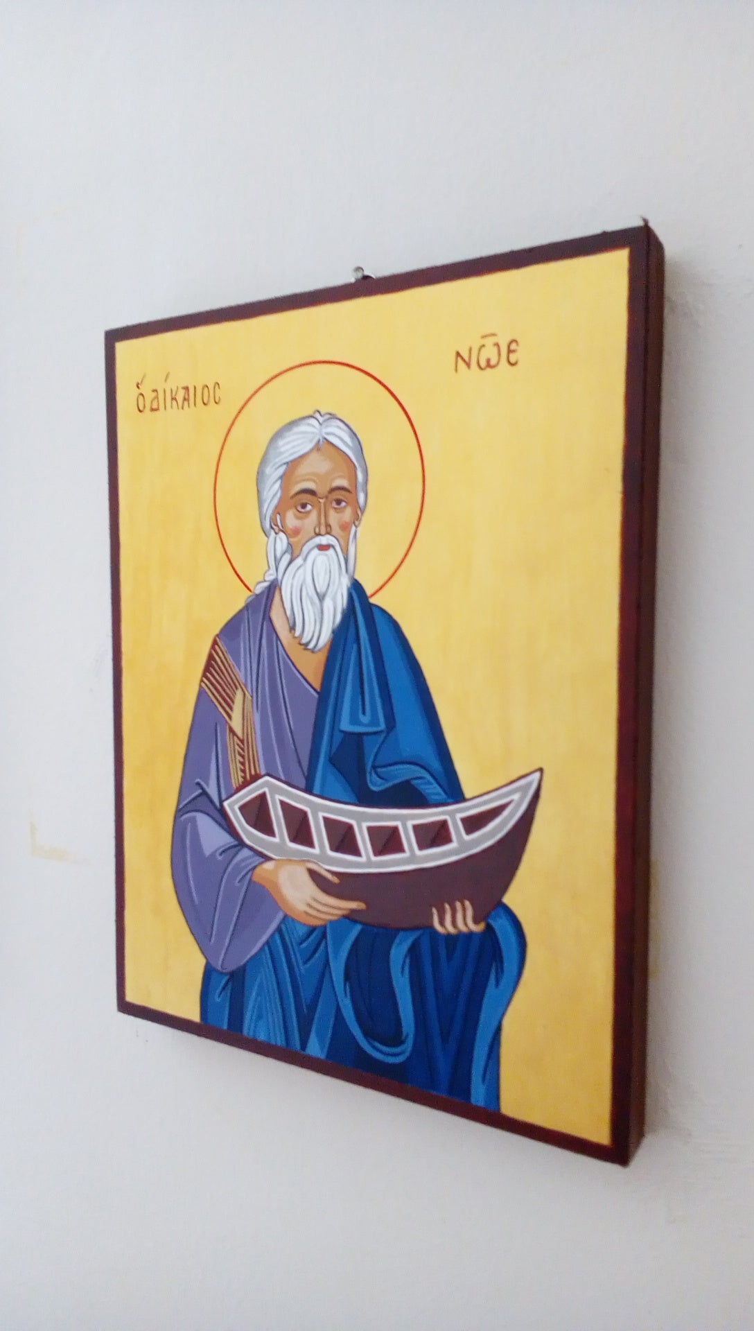 Prophet Noah - HandmadeIconsGreece