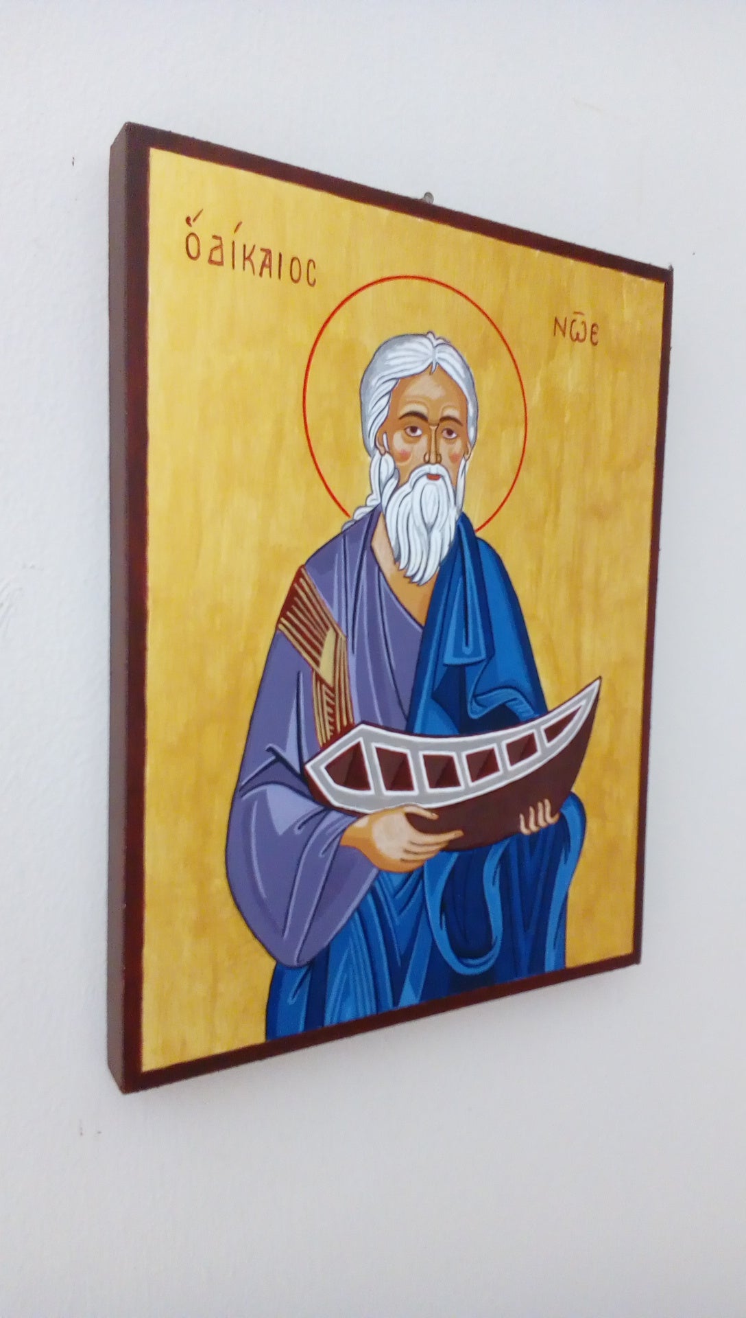 Prophet Noah - HandmadeIconsGreece
