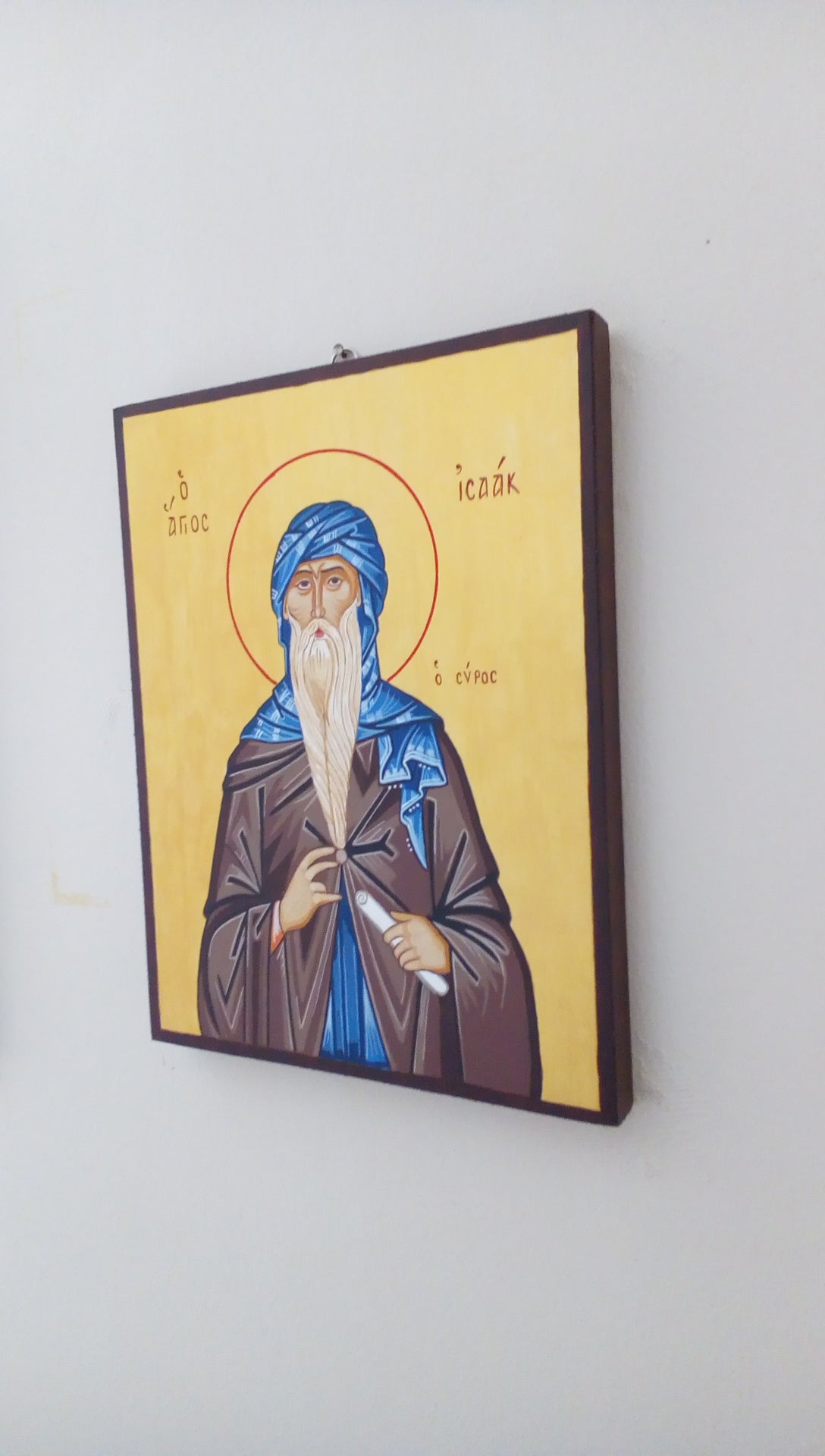 Saint Isaac the Syrian - HandmadeIconsGreece