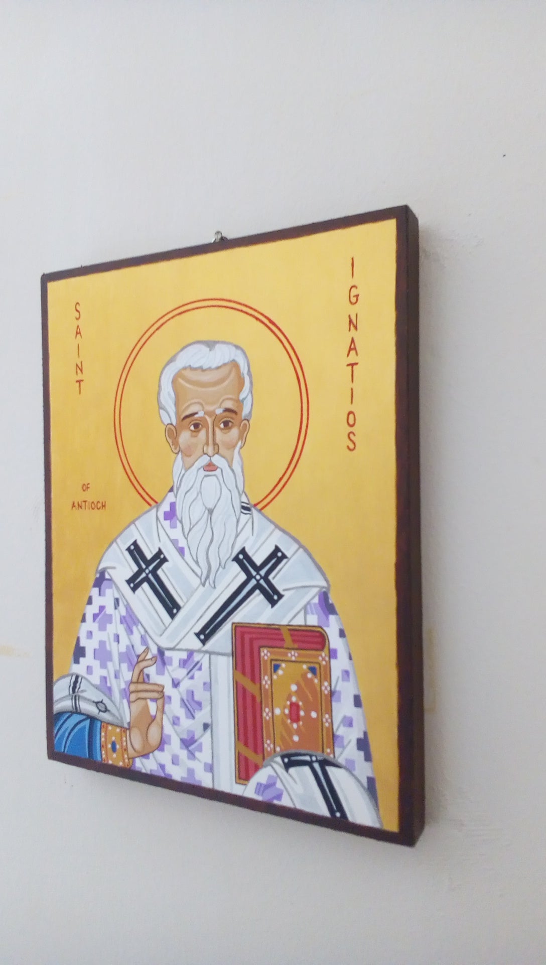 Saint Ignatius of Antioch - HandmadeIconsGreece