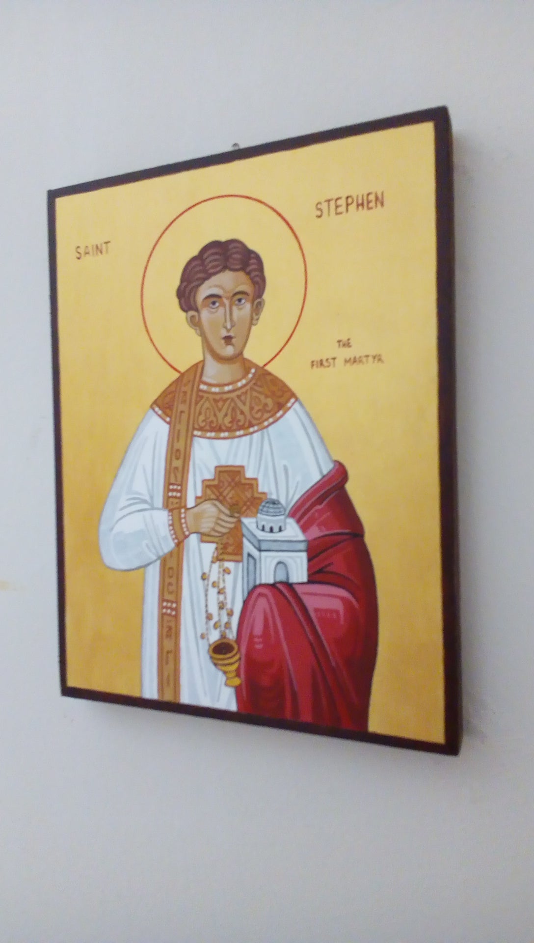 Saint Stephen the First Martyr - HandmadeIconsGreece