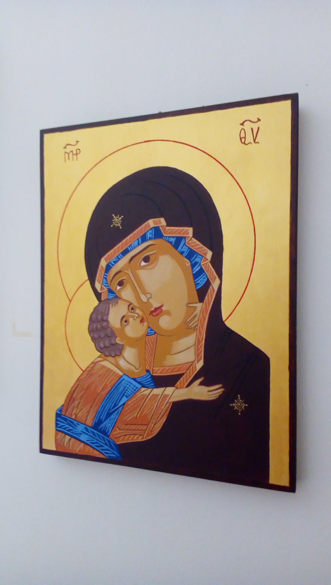 Virgin Mary of Vladimir (Vladimirskaya) - HandmadeIconsGreece