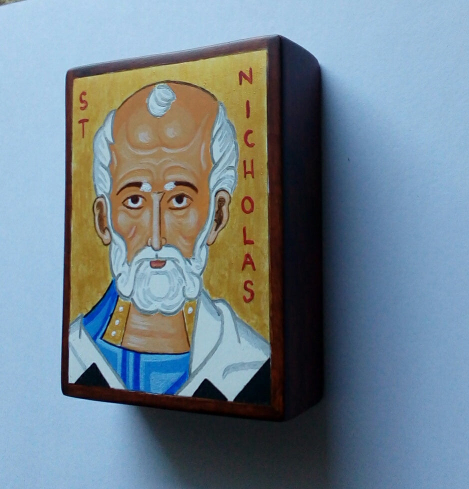 Miniature icon of Saint Nicholas