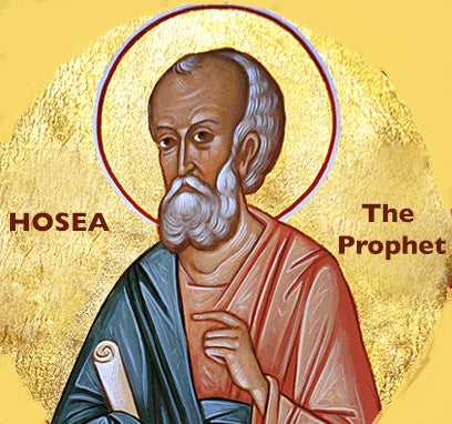 Handpainted orthodox religious icon Prophet Hosea - Handmadeiconsgreece