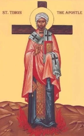 Handpainted orthodox religious icon Saint Timon the Apostle - Handmadeiconsgreece